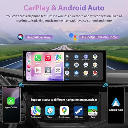 Carpuride W903S3: 9.3-inch HD Wireless Carplay Android Auto – Packaging