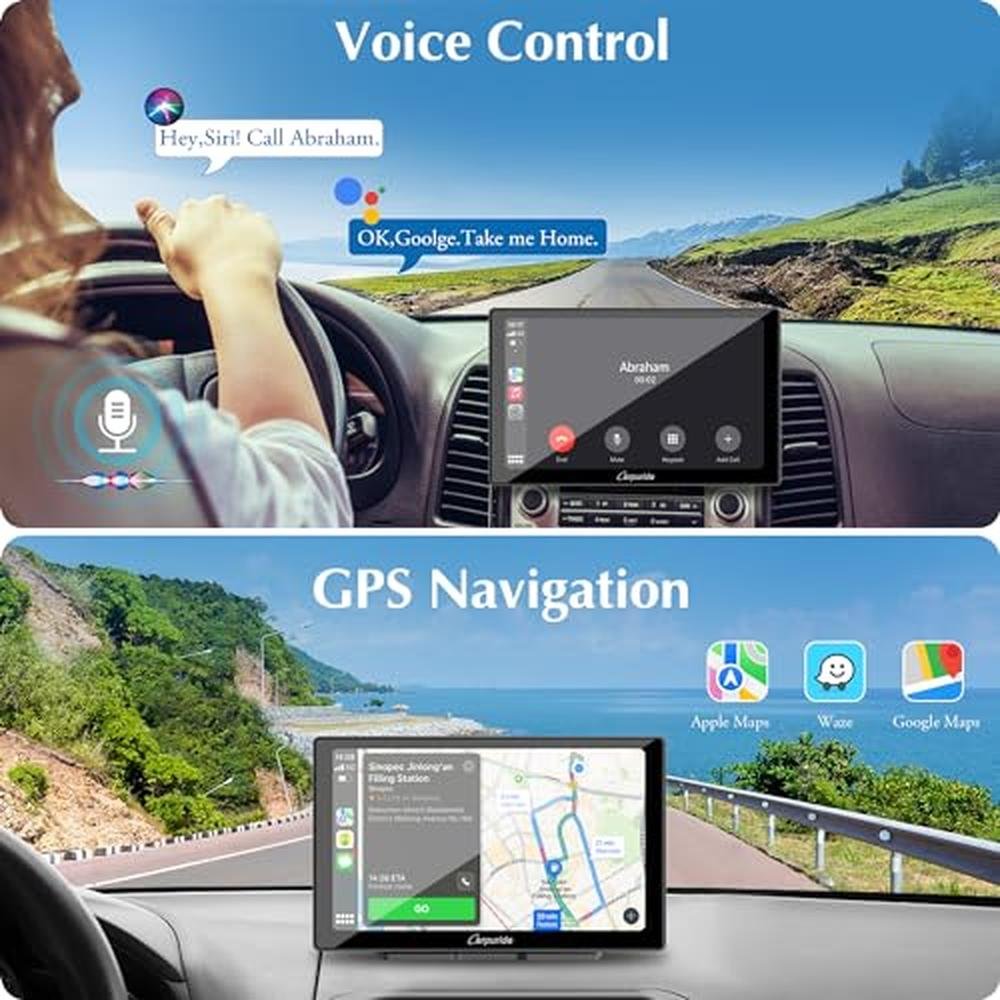 Car Play: CARPURIDE W905 Wireless CarPlay Android Auto – Packaging