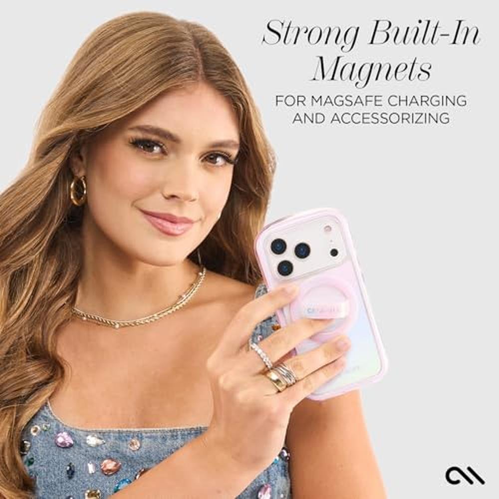 Case-Mate Jelly Pop Soap Bubble iPhone 17 Pro Case – In Use