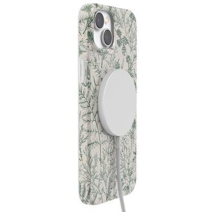 Casely iPhone 14 Plus Case: Sage Garden Green Floral – Packaging
