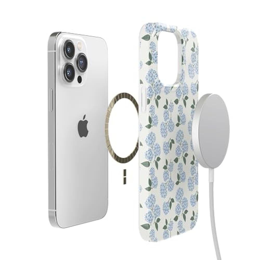 Casely iPhone 14 Pro Case: Nantucket Cottage Blue Hydrangea – Packaging