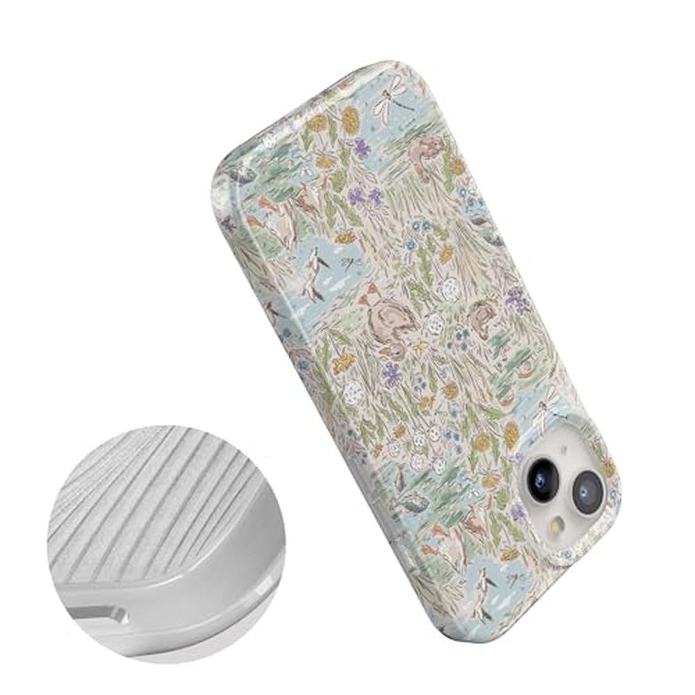 Casely iPhone 15 Case: The Waddle Path Duck Pond – In Use
