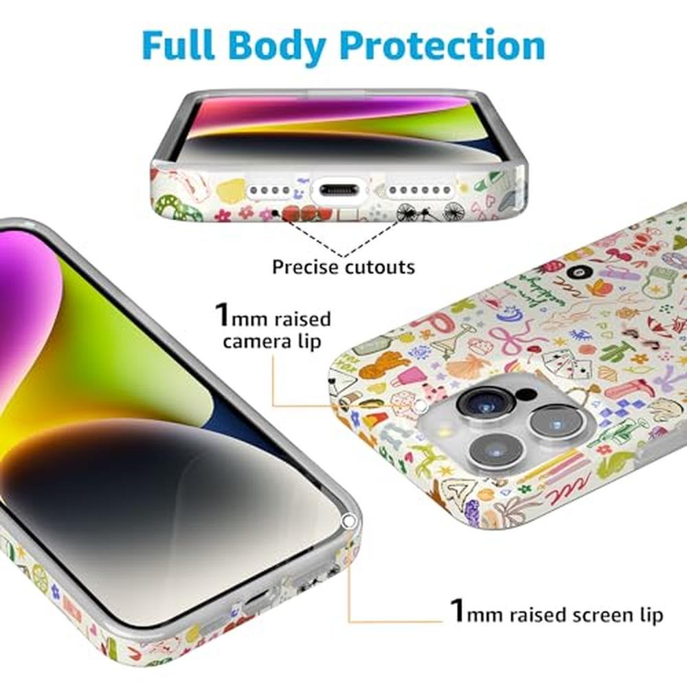 Fun Casely: Casely iPhone 15 Pro Max Case All the Fun Things – Side View