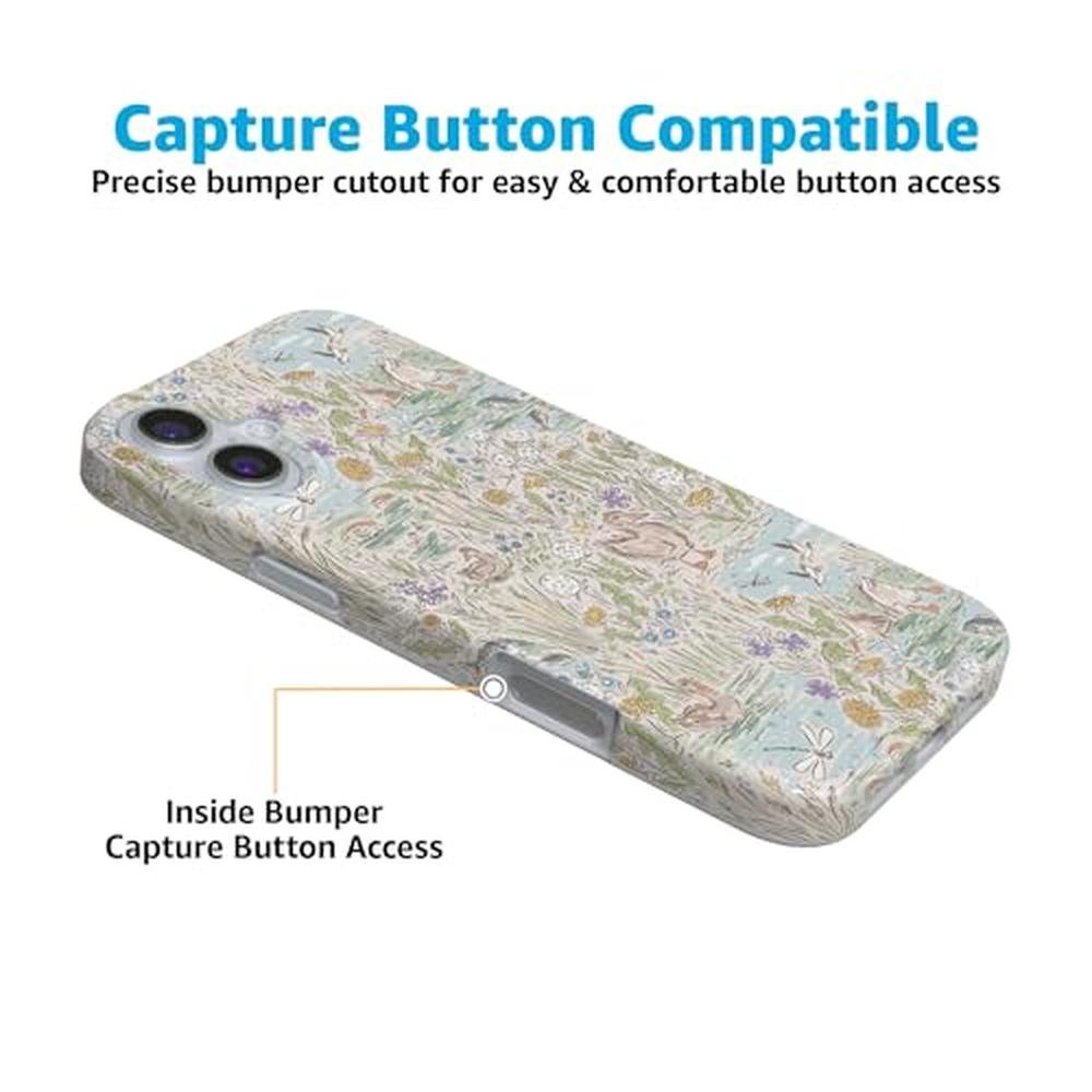 Casely iPhone 16 Case: The Waddle Path Duck Pond – In Use
