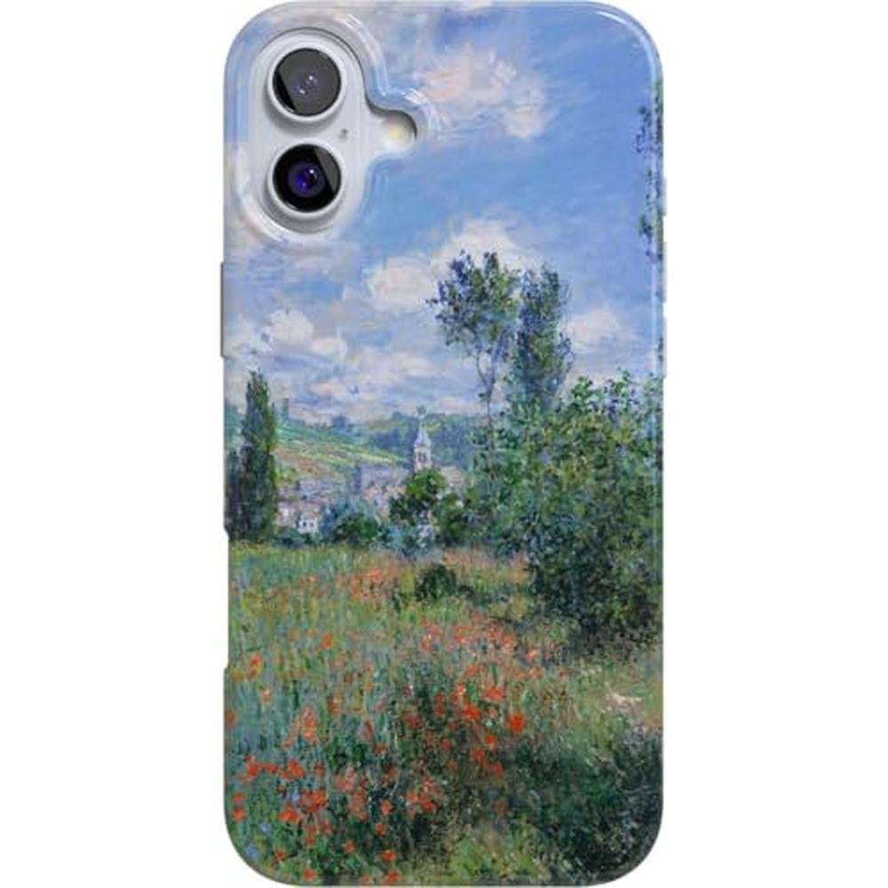 Casely iPhone 16 Plus Case: Monet's View The Met Museum – Front View