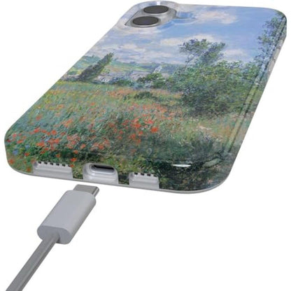 Casely iPhone 16 Plus Case: Monet's View The Met Museum – Side View