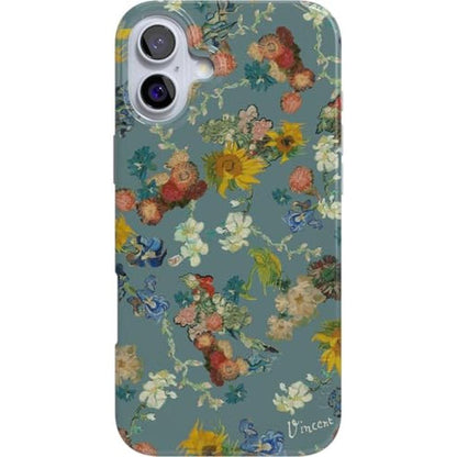 Casely iPhone 16 Plus Case: Van Gogh Vincent's Flowers – Front View