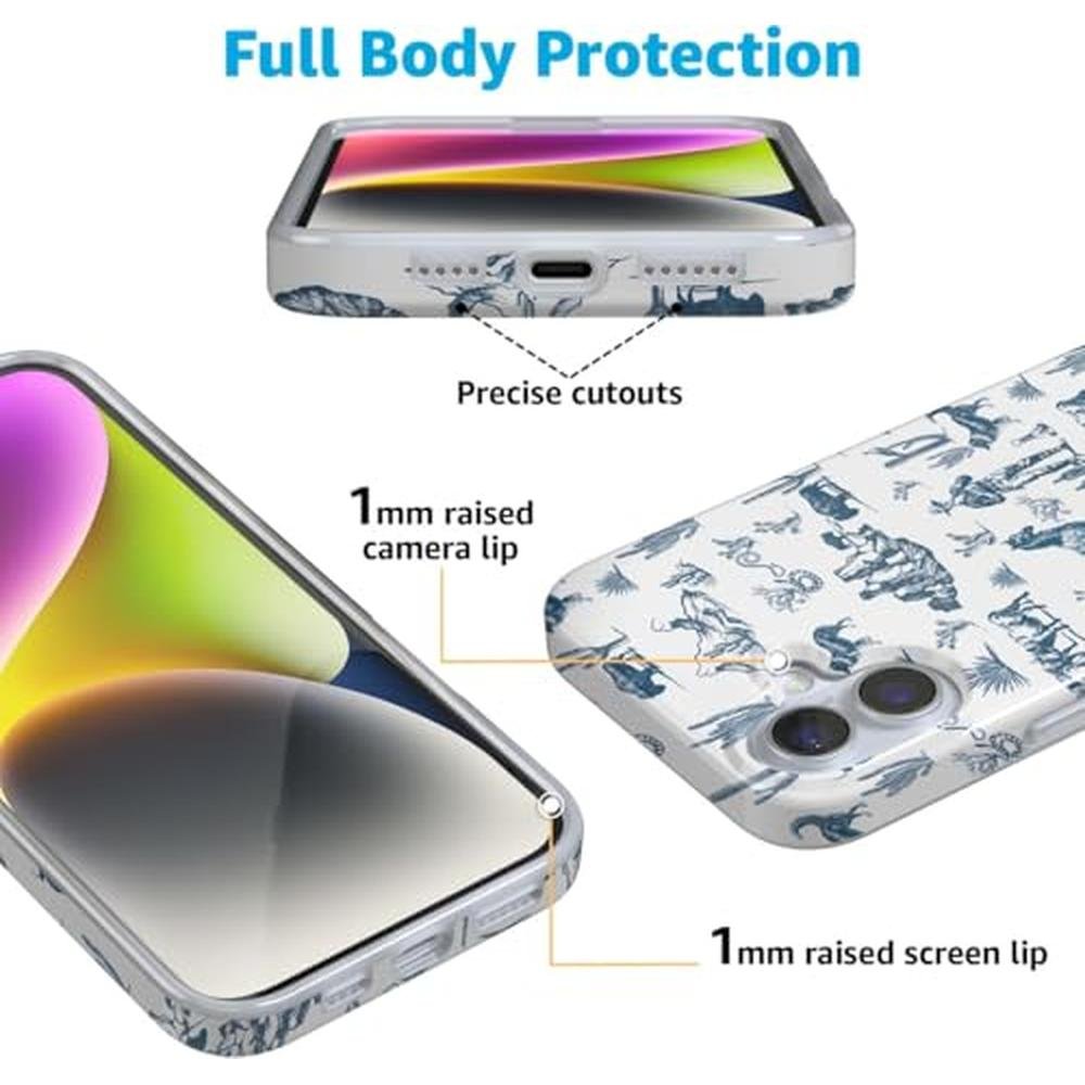Casely iPhone 16 Plus Case: Wild West Adventure Desert – In Use