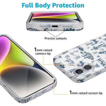 Casely iPhone 16 Plus Case: Wild West Adventure Desert – In Use
