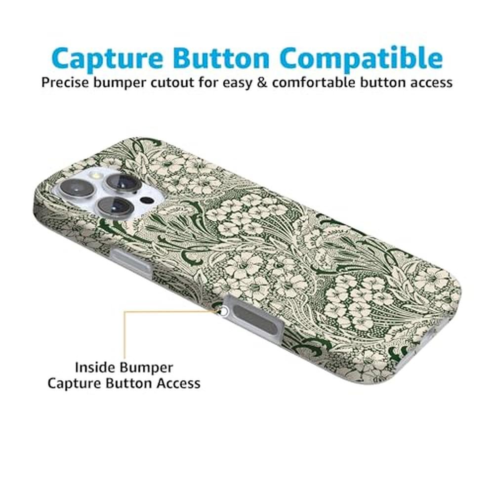 Casely iPhone 16 Pro Case: Mystic Meadow Green Gardens – Packaging