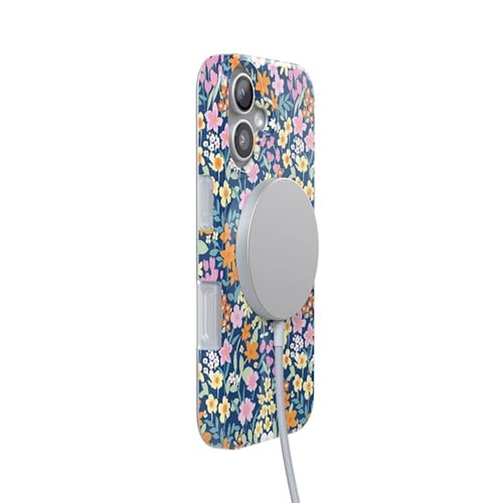 Casely iPhone 17 Case: Full Bloom Navy Floral – Packaging