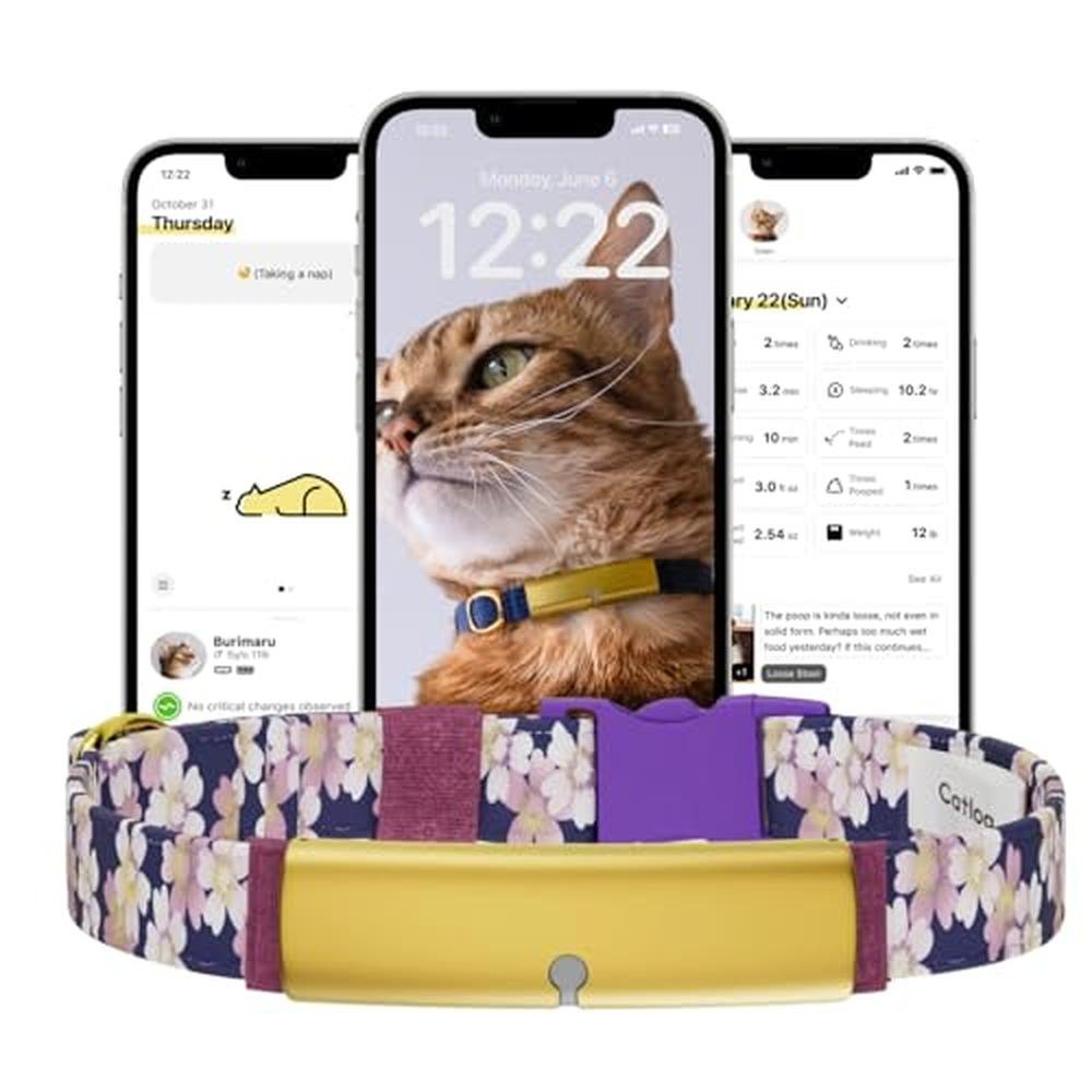 Catlog Health Tracker for Cats – Front View