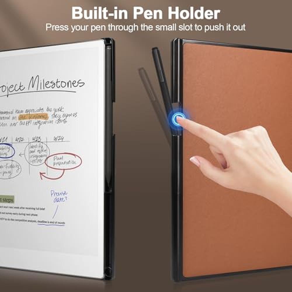 Caweet Stand Case: Remarkable Paper Pro 11.8 Inch 2024 Hard – Close-up Detail