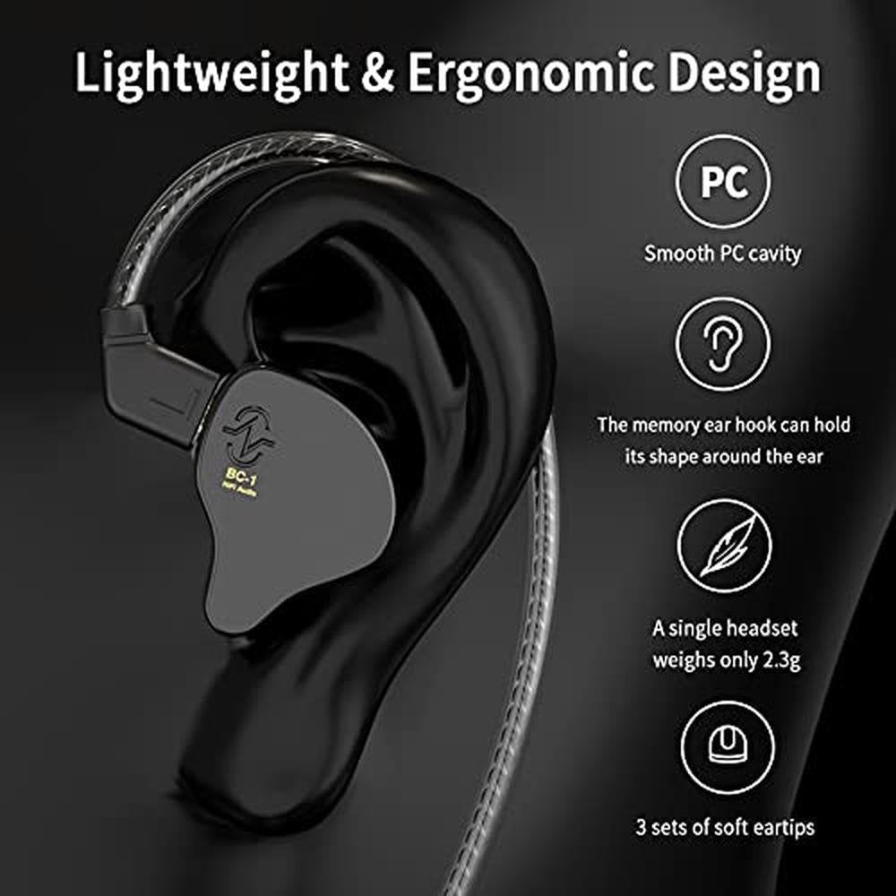 Gaming Earbuds: CCZ Melody In-Ear Earphones Wired Gaming – In Use