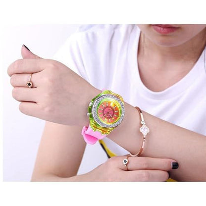 CdyBox Silicone Watch: CdyBox Bling Women Men Watch LED – Packaging