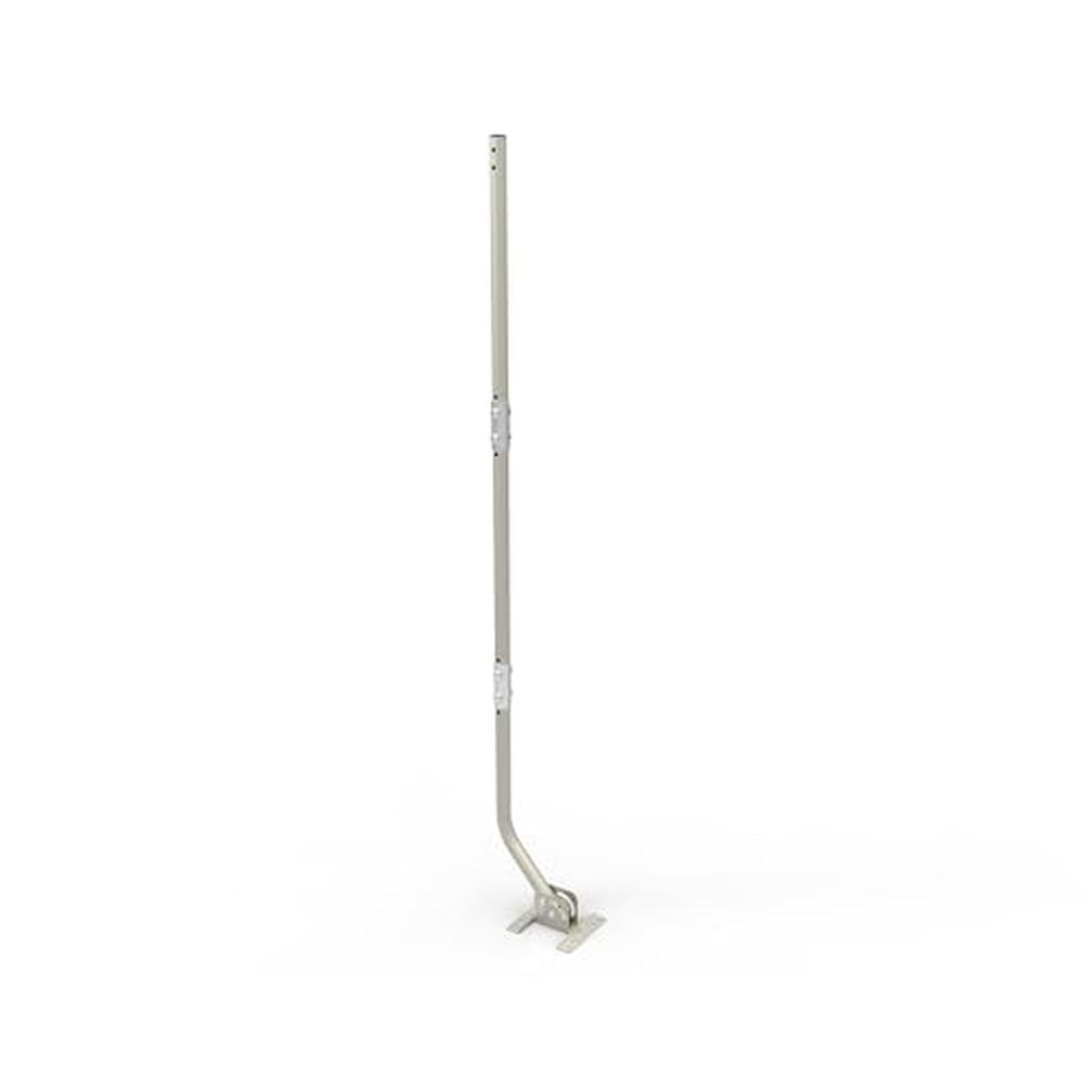 Weather Station Mount: CeKay Adjustable Mounting Pole – Front View