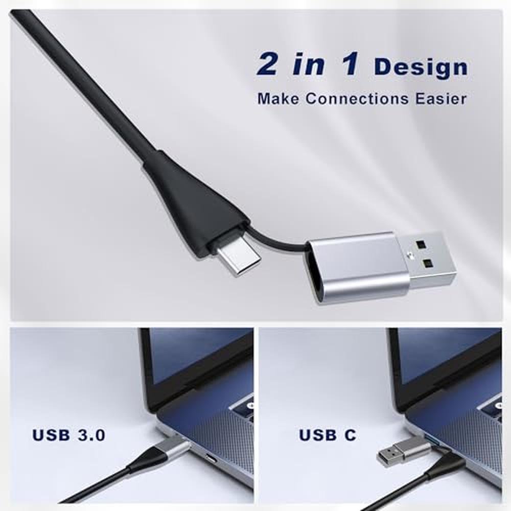 CFast Reader: CFast 2.0 Card Reader 5-in-1 USB C USB 3.0 – Packaging