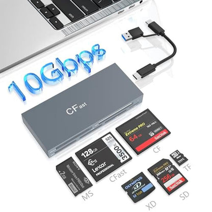 CFast Reader: USB C CFast 2.0 Card Reader – Front View