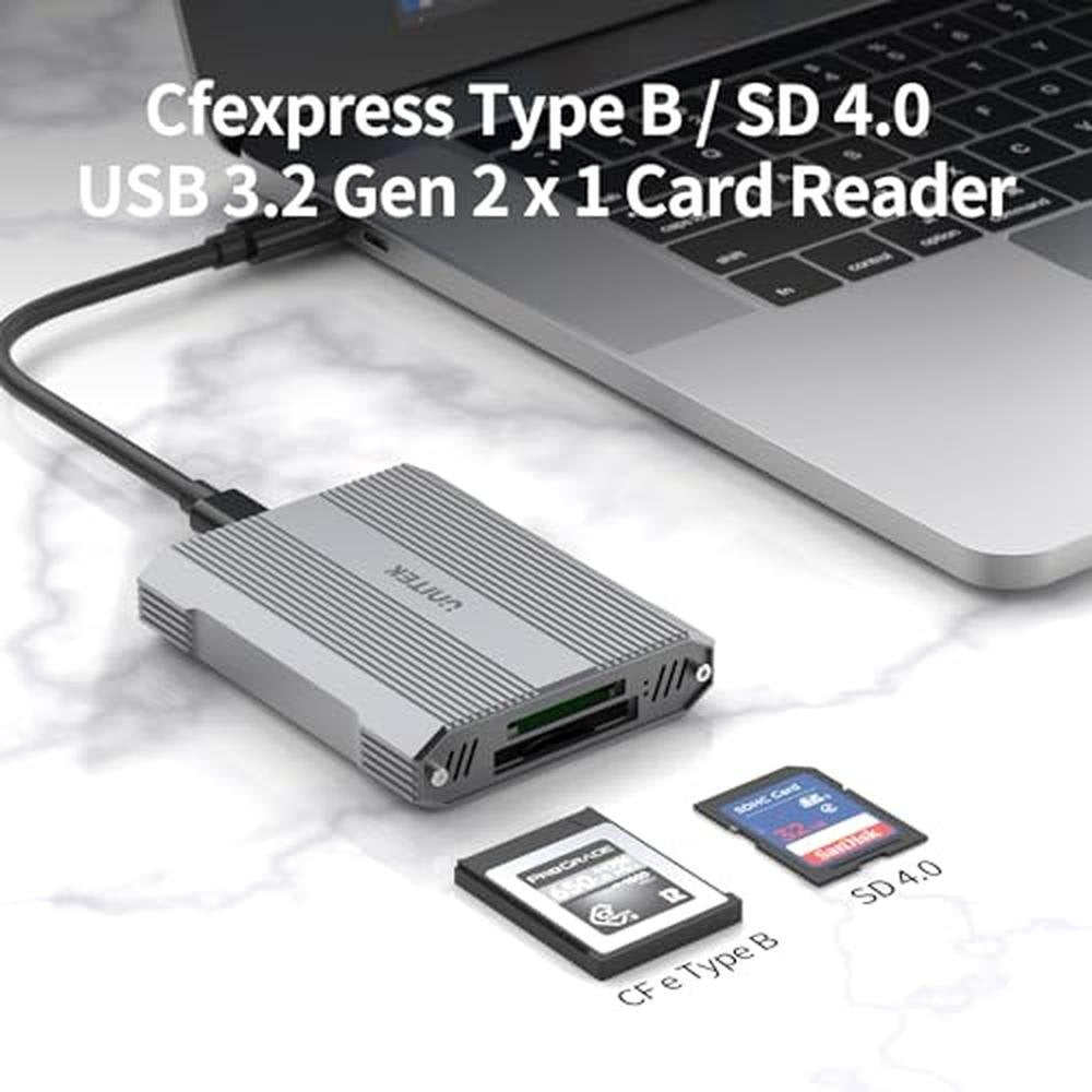 CFexpress Reader: Premium CFexpress Type B and SD4.0 UHS-II – Packaging