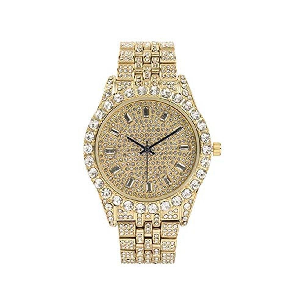 Charles Raymond: Charles Raymond ST10226B Gold Watch – Side View