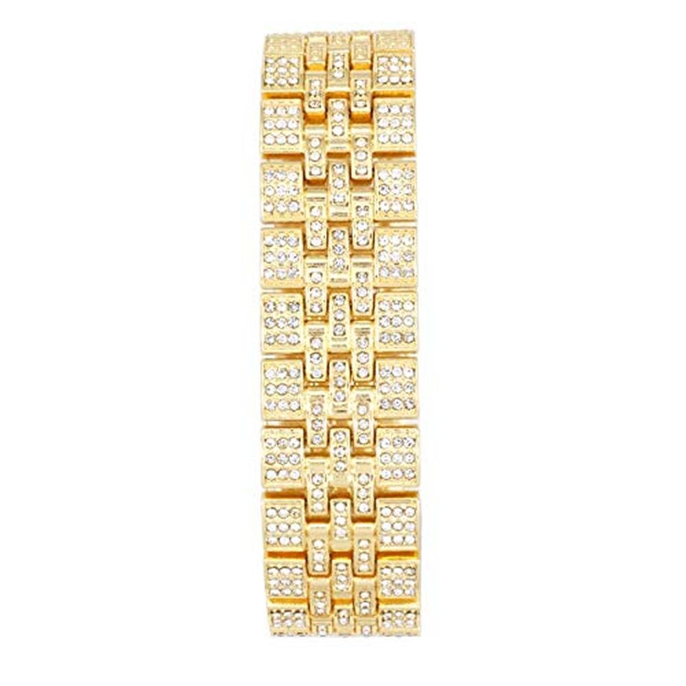 Charles Raymond: Charles Raymond ST10226B Gold Watch – Close-up Detail