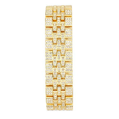 Charles Raymond: Charles Raymond ST10226B Gold Watch – Close-up Detail
