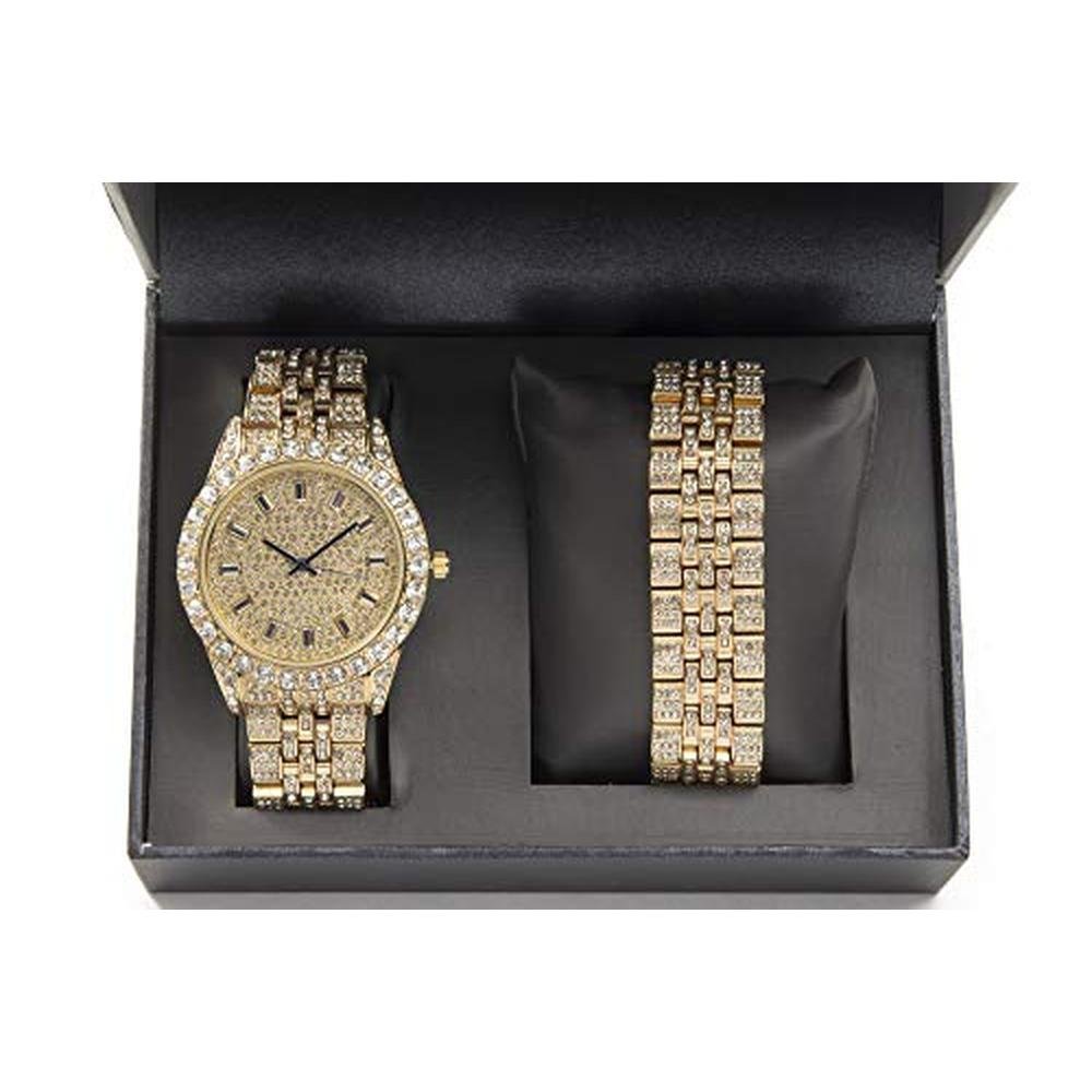 Charles Raymond: Charles Raymond ST10226B Gold Watch – In Use