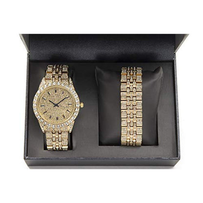 Charles Raymond: Charles Raymond ST10226B Gold Watch – In Use