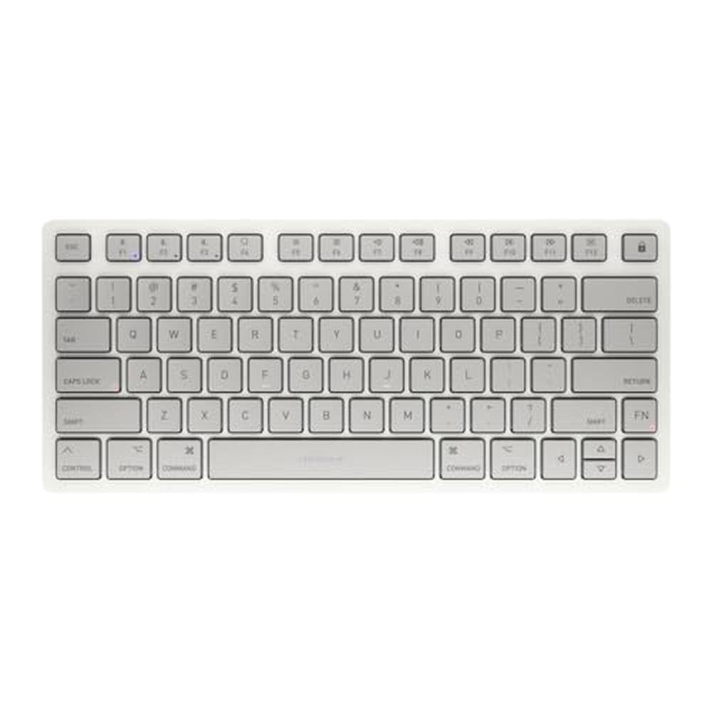 Mac Cherry Keyboard: Cherry KW 7100 Mini BT Compact – Front View