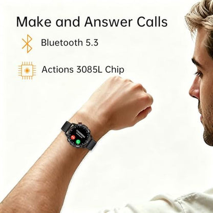 Tracker Monitor: Fitness Tracker Watch with Heart Rate – Side View