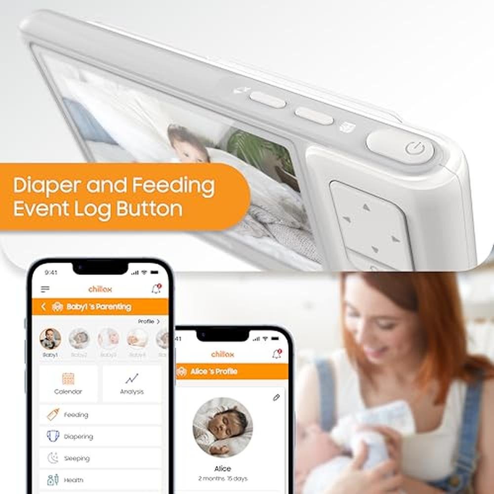 Camera Chillax: CHILLAX Giraffe Pro Max Baby Monitor 1080p – In Use