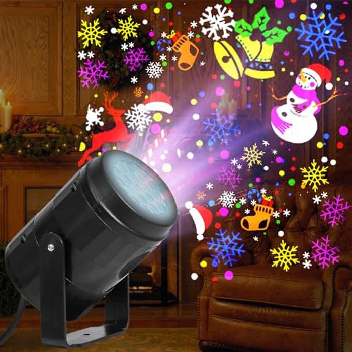Christmas Projector Lights: Waterproof LED Projector for – Front View