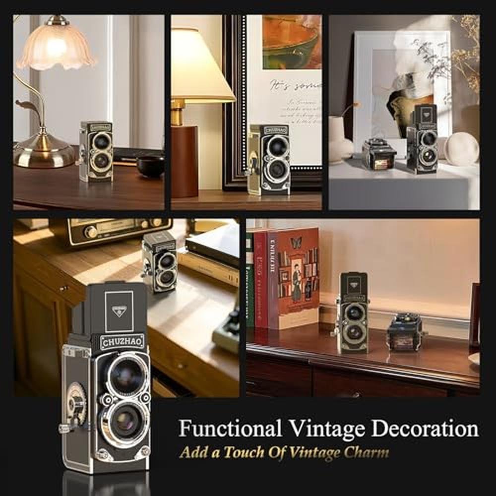 Camera Digital: CHUZHAO Retro Portable Mini Vintage Camera – Close-up Detail