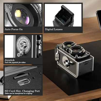 Camera Digital: CHUZHAO Retro Portable Mini Vintage Camera – Packaging