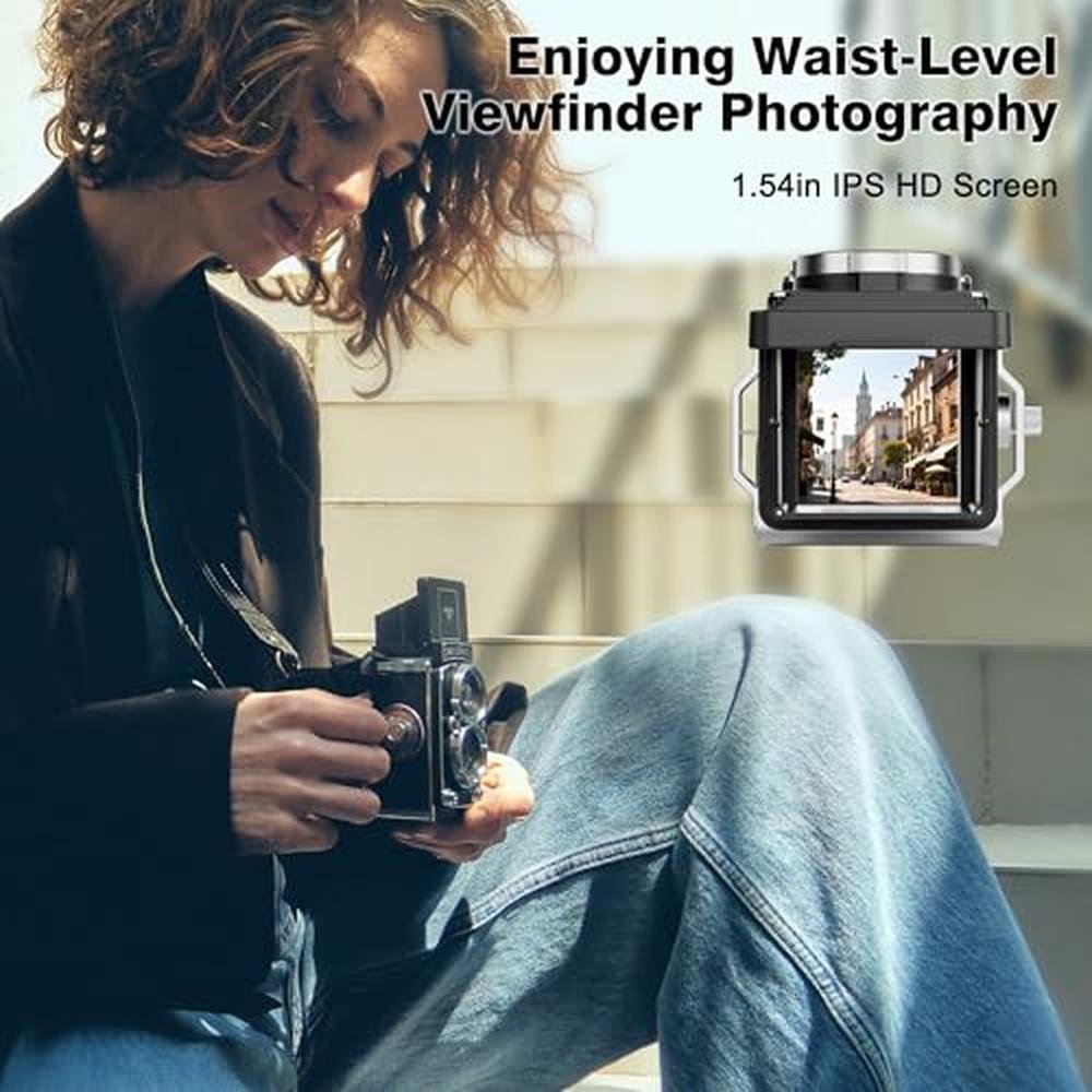 Camera Chuzhao: CHUZHAO Vintage Mini Digital Camera 12MP – Close-up Detail