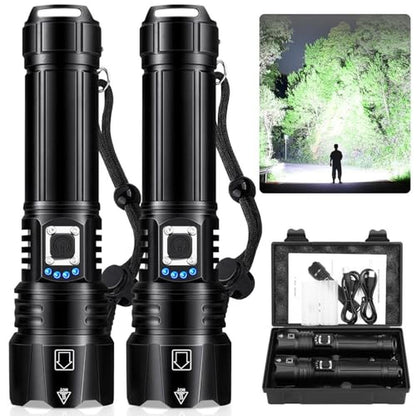 Flashlights Lumens: Cinlinso Flashlights High Lumens – Front View