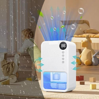 CJC Dehumidifiers: CJC 40oz Water Tank Dehumidifier – Close-up Detail
