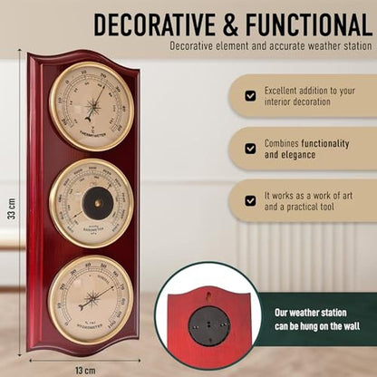Weather Home: Classic Analog Weather Station – In Use