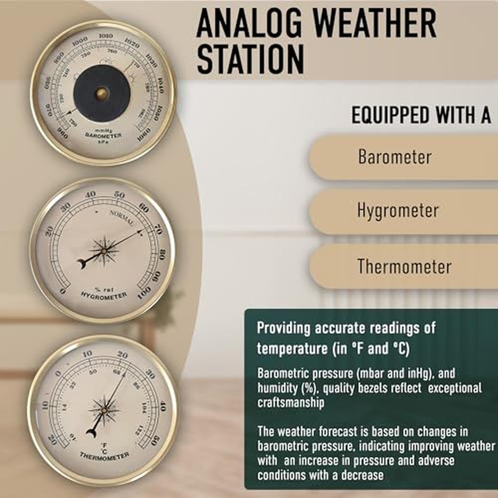 Weather Home: Classic Analog Weather Station – Packaging