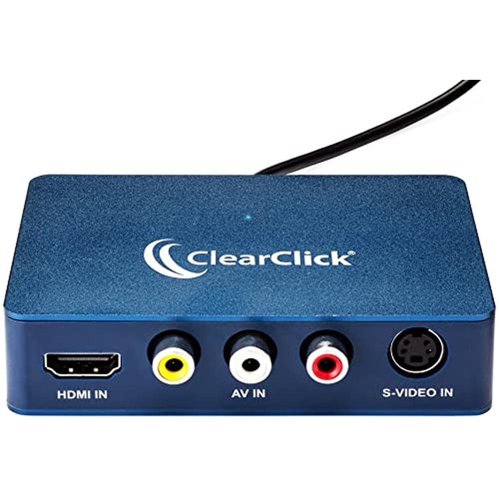 ClearClick Video to USB 1080P Audio Video Capture & Live – Front View