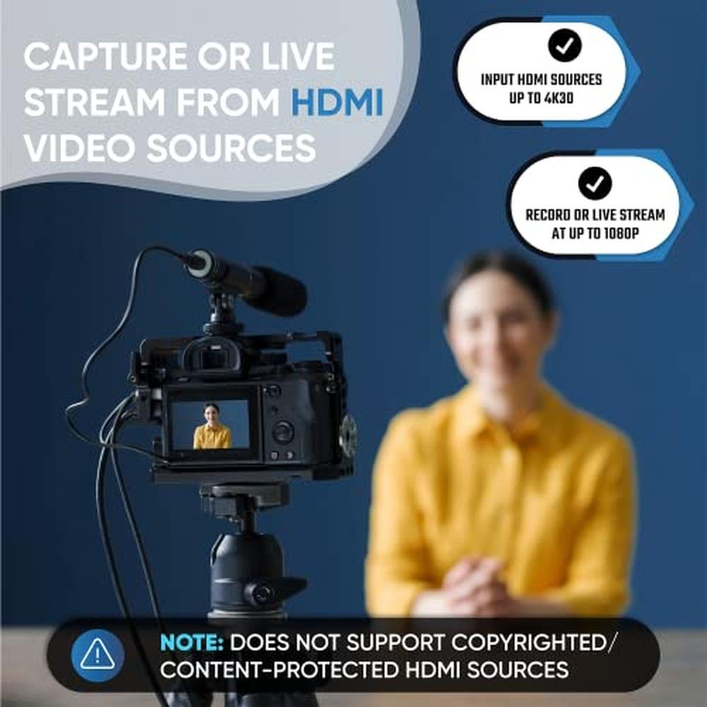 ClearClick Video to USB 1080P Audio Video Capture & Live – Close-up Detail