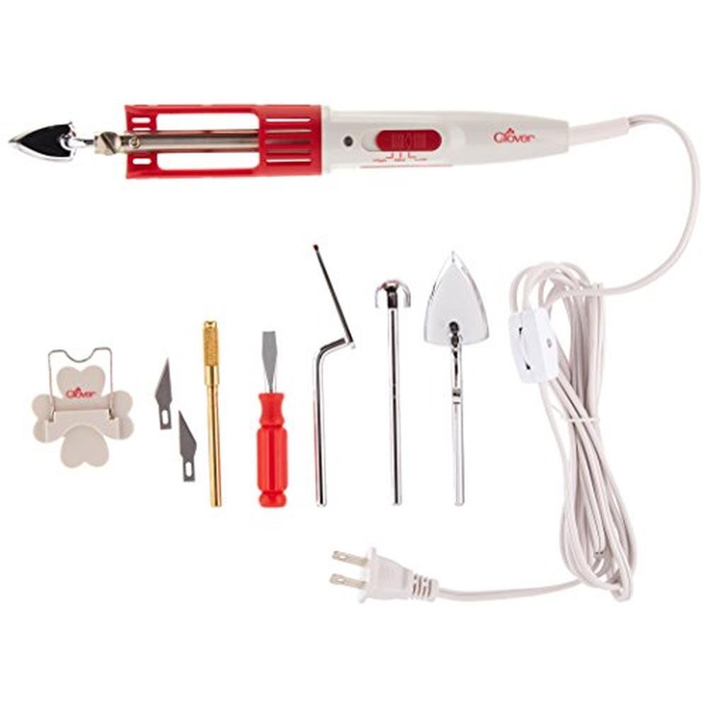 Clover Iron: Clover Mini Iron II The Adapters Set Assorted – Front View