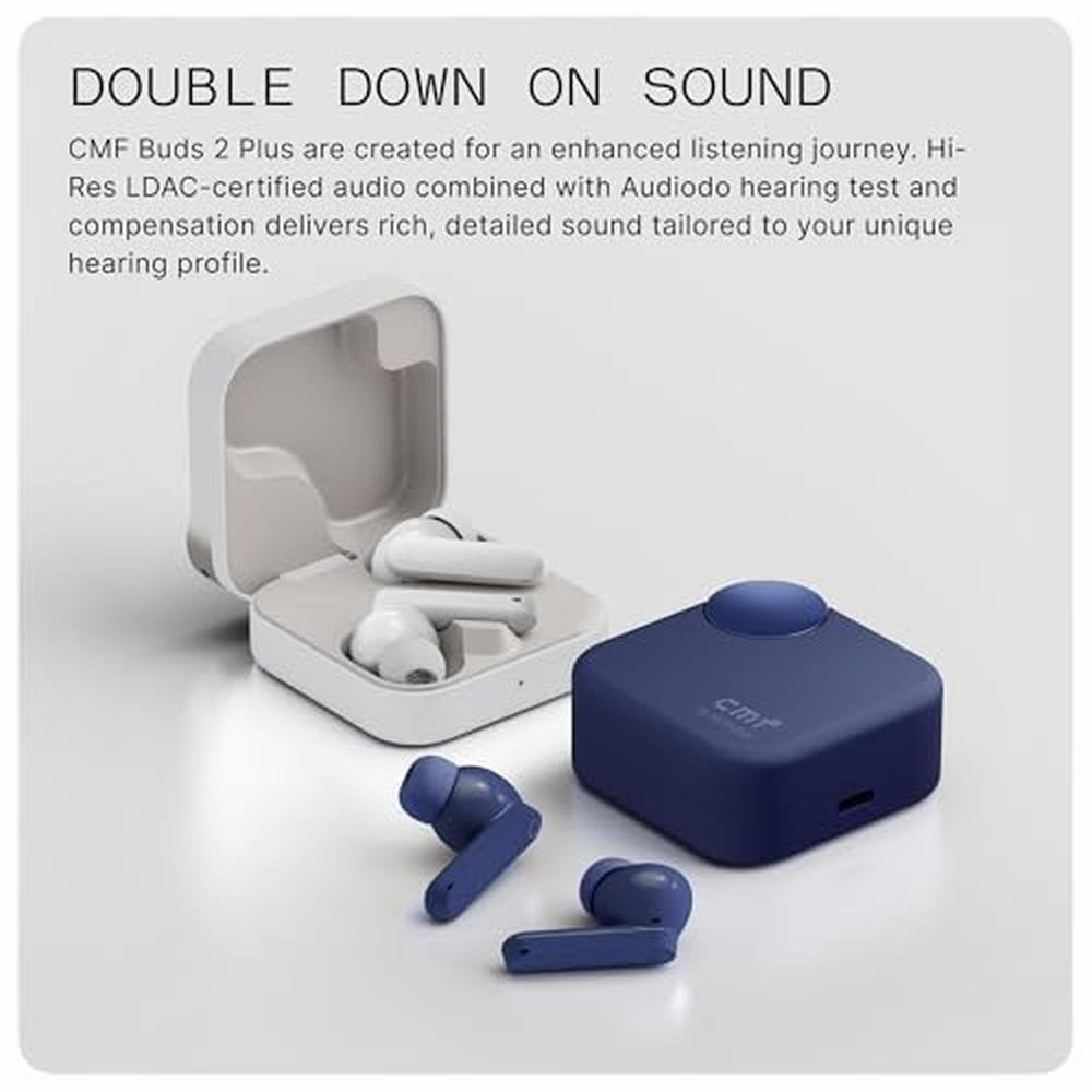 CMF Buds 2 Plus Wireless Earbuds – Close-up Detail