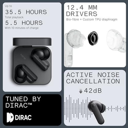 Buds CMF 2A Wireless Earbuds: Active Noise Cancelling 42db – In Use