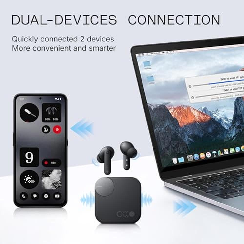 Earbuds CMF: Nothing Buds Pro 2 Wireless Earbuds with Smart – Close-up Detail