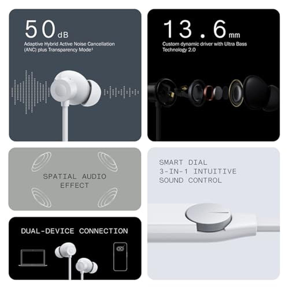 CMF Neckband Pro: CMF Neckband Bluetooth Headphones 5.0 – Side View