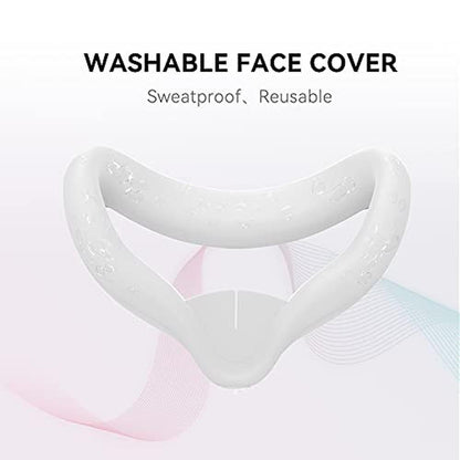 Face Quest: CNBE Young VR Face Cover Compatible with Quest 2 – In Use