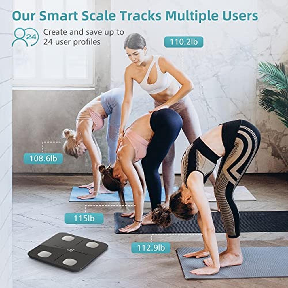 Body Fat Scale: Comfier Smart Digital Bathroom Scale – Packaging