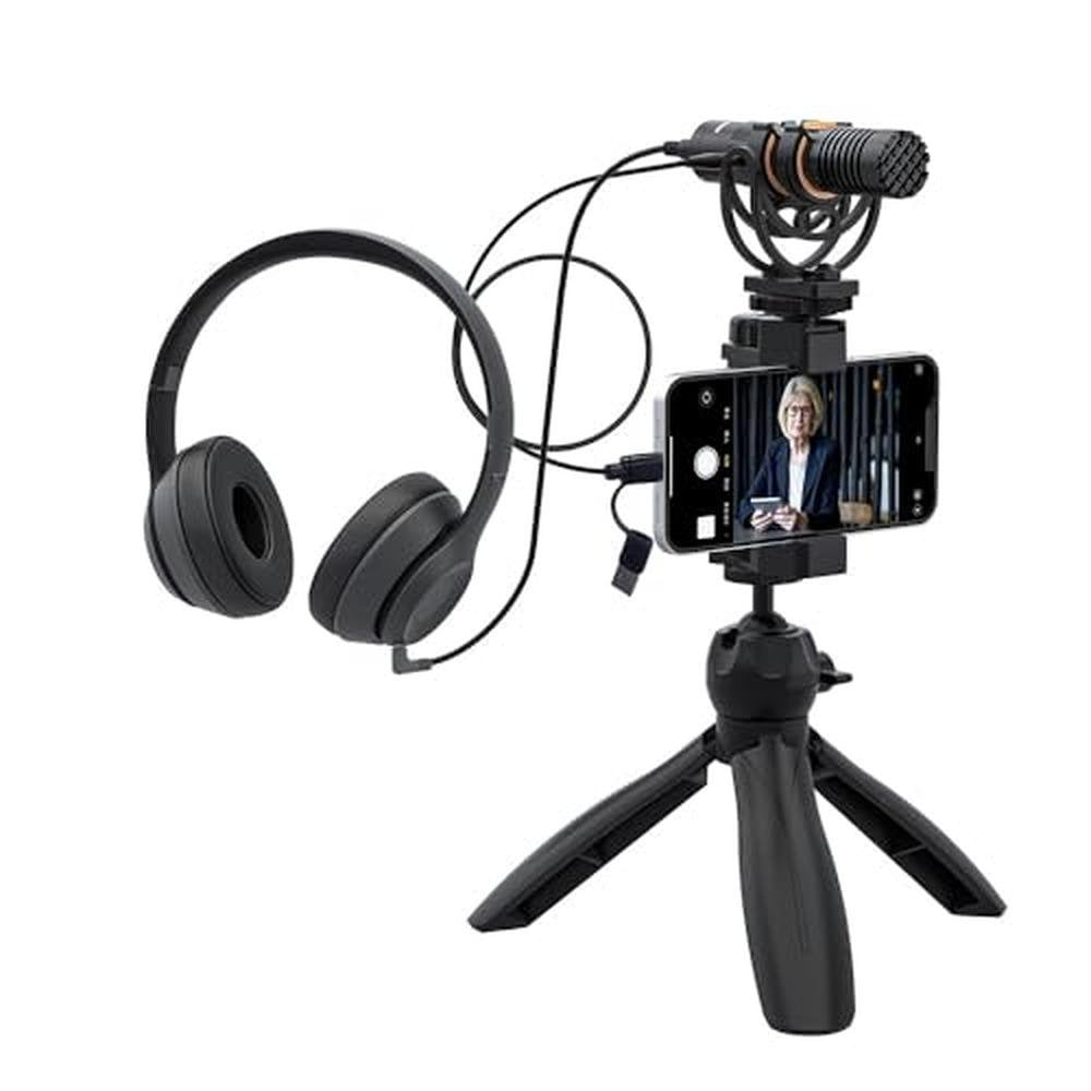 Shotgun Microphone: COMICA VM10 PRO Dual Mode Video USB Mic – Close-up Detail