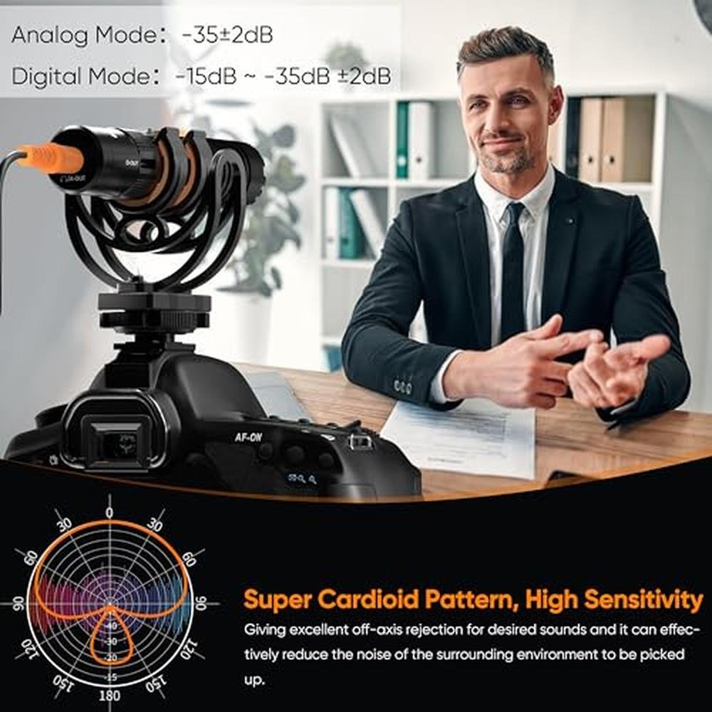 Microphone Camera: COMICA VM10 PRO Universal Shotgun – Packaging